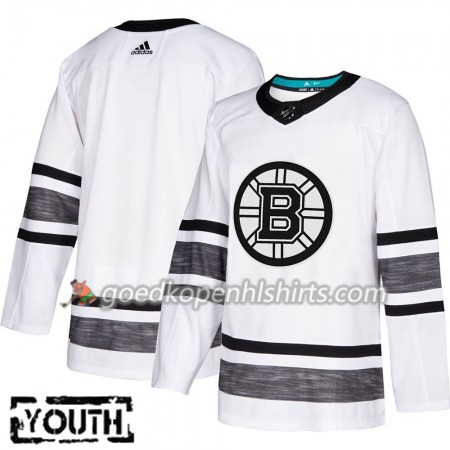 Boston Bruins Blank 2019 All-Star Adidas Wit Authentic Shirt - Kinderen
